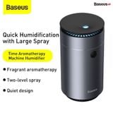  Máy phun sương tạo ẩm, xông tinh dầu mini dùng cho xe hơi Baseus Time Aromatherapy Humidifier (75ml, Alloy Air Humidifier Aroma for Car) 