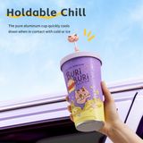  Ly Đổi Màu ROCK Crayon Shinchan Color-Changing Iced Cup (940ml / 630ml, Có nắp / Không nắp) 