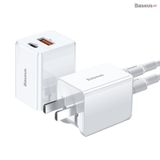  Bộ sạc nhanh đa năng Baseus Traveler Series PPS/ PD / QC 3.0 18W Quick Charger (USB + Type C) 