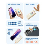  Pin Dự Phòng ROCK Doraemon TieTie with Type-C Built-in Cable 10000mAh 20W 