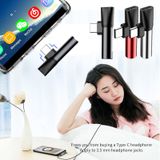  Đầu chuyển Type C sang Audio 3.5mm và Type C Baseus L41 (Type C Male to Type C Female + 3.5mm Female Adapter) 