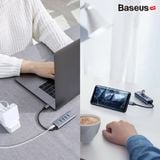  Hub chuyển Baseus Enjoy Series Type C to 4 Port USB 3.0 + Type C PD (intelligent HUB Adapter) 