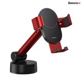  Bộ giá treo điện thoại dùng gắn kính hoặc táp lô trên xe hơi Baseus Simplism Gravity (Car Mount/Holder with Suction Base) 