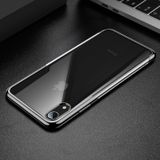  Ốp lưng Silicone dẽo trong suốt viền si Crome màu Baseus Shining Case cho iPhone XR/ XS/ XS Max ( Soft TPU Silicone) 