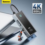  Hub Mở Rộng Kết Nối Đa Năng Baseus PioneerJoy Series Multifunctional cho Smartphone/Tablet/Macbook/Laptop (4/5/6/8-Port Type-C HUB Adapter) 