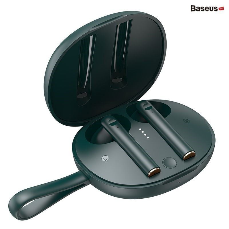  Tai nghe True Wireless Baseus Encok True Wireless Earphones W05 (Bluetooth 5.0, 4h sử dụng liên tục, cảm biến tiệm cận) 