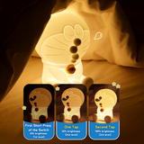  Đèn Ngủ ROCK Doraemon Sleep Companion Pat (3 Brightness Levels, 1200mAh, 15H) 