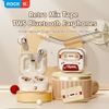  Tai Nghe Không Dây TWS ROCK Retro Mix Tape (Bluetooth v5.3, 6H, IPX4) 