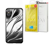  Ốp lưng silicone trong suốt Baseus Water Modelling LV219 cho iPhone X ( Soft TPU) 