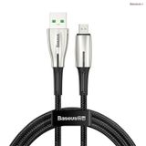  Cáp sạc nhanh siêu bền Baseus Waterdrop Micro USB Cable dùng cho Smartphone Android Samsung/Oppo/Xiaomi (4A/20W, Data Sync and QC/VOOC Quick Charging, Nylon Braided) 