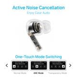  Tai Nghe Không Dây TWS ROCK Doraemon A5 Pro Smart Touch Screen ANC (Bluetooth v5.4, 5H) 