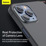  Ốp lưng siêu mỏng chống bám vân tay dùng cho iPhone 12 Series Baseus Wing Case ( 0.45mm Ultra Thin, Anti Oil/ Finger Print, Hard Plastic) 