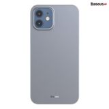  Ốp lưng siêu mỏng chống bám vân tay dùng cho iPhone 12 Series Baseus Wing Case ( 0.45mm Ultra Thin, Anti Oil/ Finger Print, Hard Plastic) 