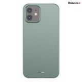  Ốp lưng siêu mỏng chống bám vân tay dùng cho iPhone 12 Series Baseus Wing Case ( 0.45mm Ultra Thin, Anti Oil/ Finger Print, Hard Plastic) 