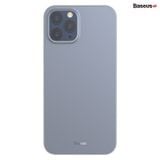  Ốp lưng siêu mỏng chống bám vân tay dùng cho iPhone 12 Series Baseus Wing Case ( 0.45mm Ultra Thin, Anti Oil/ Finger Print, Hard Plastic) 