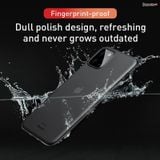  Ốp lưng siêu mỏng, chống bám vân tay Baseus Wing Case dùng cho iPhone 11/Pro/Pro Max Series 2019 ( 0.45mm Ultra Thin Hard Plastic Case) 