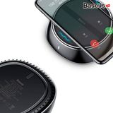  Đế sạc nhanh không dây Baseus Wireless Charger LV313 tích hợp 3 cổng sạc USB 3.4A cho iPhone/ Samsung/Xiaomi (10W,Qi Wireless Quick Charger with 3 USB Ports 3.4A) 