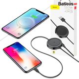  Cáp sạc tích hợp sạc không dây Baseus Wireless Charge Lightning Cable cho iPhone 8/ iPX/ XS/ RX / iP XS Max, Samsung S9/N9 (2.4A, 1.2m,5W Wireless Charger) 