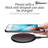  Đế sạc không dây chuẩn Qi Baseus iX LV163 cho Apple iPhone 8/ iPhone X / Samsung S8/ S9/ Note 8 (Qi Fast Wireless Charger) 