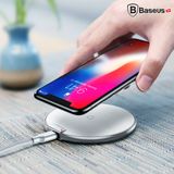  Đế sạc không dây chuẩn Qi Baseus iX LV163 cho Apple iPhone 8/ iPhone X / Samsung S8/ S9/ Note 8 (Qi Fast Wireless Charger) 