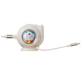  Cáp Dây Rút Đa Năng C to C+Lightning ROCK Doraemon 100W (1.5m, 360° Rotation, 480Mbps, Retractable Data Cable) 