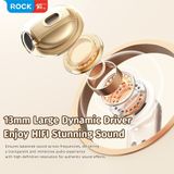  Tai Nghe Không Dây TWS ROCK Retro Mix Tape (Bluetooth v5.3, 6H, IPX4) 