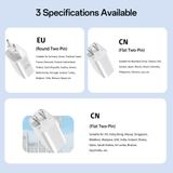  Củ Sạc Nhanh 2C+1A ROCK Ice²Cube 65W (9-Layer Safety Protection) 