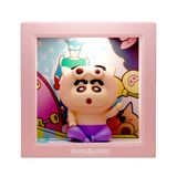  Đèn ngủ cảm ứng thông minh tích hợp mô hình trang trí ROCK Crayon Shinchan Photo Frame (2-Level Brightness, 300mAh, 3D Stereo Plush Doll) 