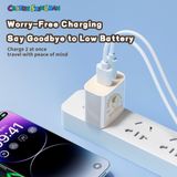  Củ Sạc Nhanh ROCK Crayon Shinchan T43 Dual Port A+C PD 20W 