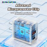 Củ Sạc Nhanh ROCK Crayon Shinchan T43 Dual Port A+C PD 20W 