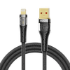  Cáp Sạc Nhanh USB to Lightning ROCK Z21 Transparency Series 2.4A (1.2m) 