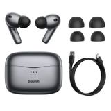  Tai nghe không dây chống ồn chủ động Baseus SIMU ANC True Wireless Earphones S2 (Chống ồn chủ động, nghe xuyên âm, 24h sử dụng) 