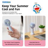 Quạt Cầm Tay Mini ROCK Doraemon Air Bubble Mini Handheld Fan 