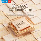  Tai Nghe Không Dây TWS ROCK Retro Mix Tape (Bluetooth v5.3, 6H, IPX4) 