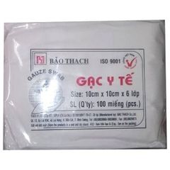 Gạc miếng Tiệt Trùng Bảo Thạch 10cm x 10cm x 6 lớp