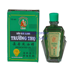 Dầu Gió Xanh Trường Thọ 12ml XK