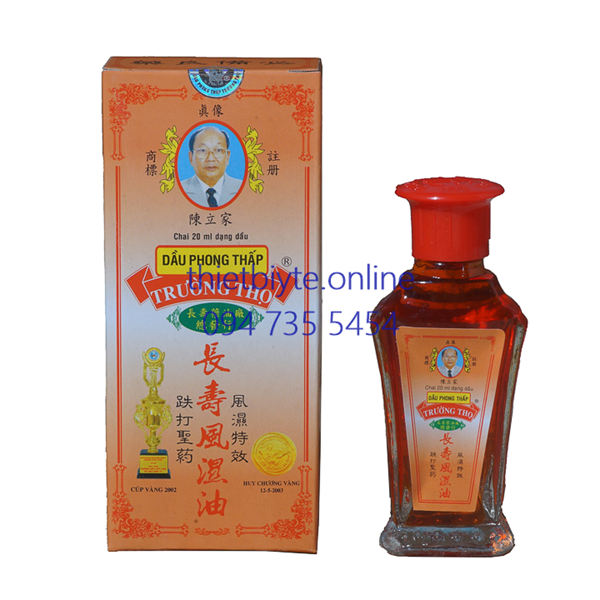 Dầu Phong Thấp Trường Thọ 20ml