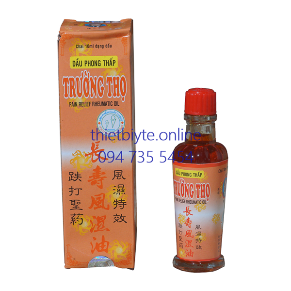 Dầu Phong Thấp Trường Thọ 10ml