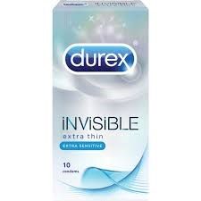 Bao cao su Durex Invisible (10 bao)