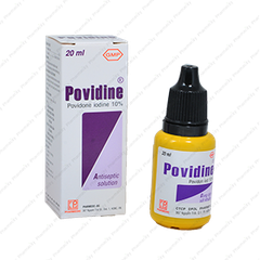 Dung dịch sát khuẩn Povidine 10% 20ml (Vàng)