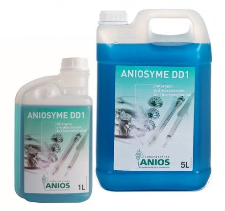 Aniosyme DD1 (5 lít) Dung dịch tiền khử khuẩn và tẩy rửa đa enzyme