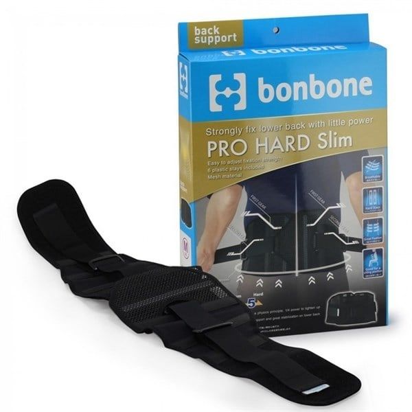 Đai hỗ trợ cột sống Bonbone - Pro Hard Slim - Size S