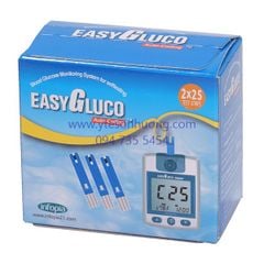 Que thử đường huyết Easy Gluco (lọ 25 que)