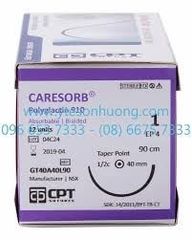 Chỉ phẫu thuật CPT Caresorb Polyglactin 910 số 1 GT40A40L90
