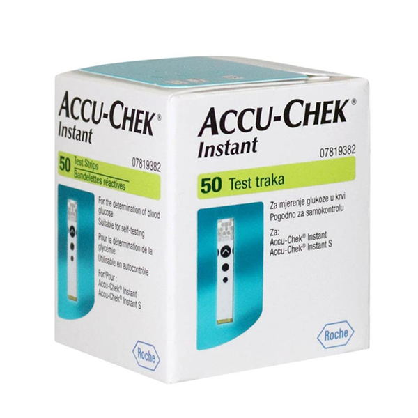 Que thử đường huyết Accuchek Instant 50 (hộp 50)