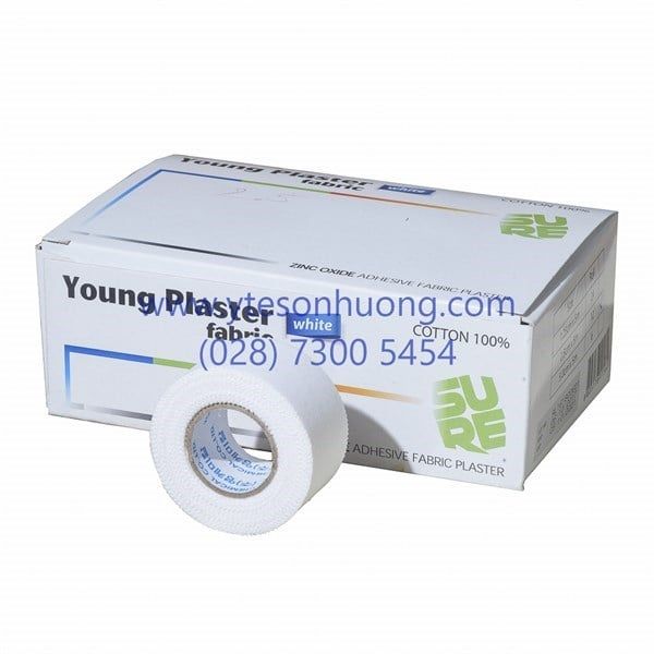 Băng keo vải Young Plaster Fabric 1.25cm x 5m