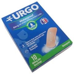Băng cá nhân không thấm nước Urgo Waterproof 10 (hộp 10 miếng)