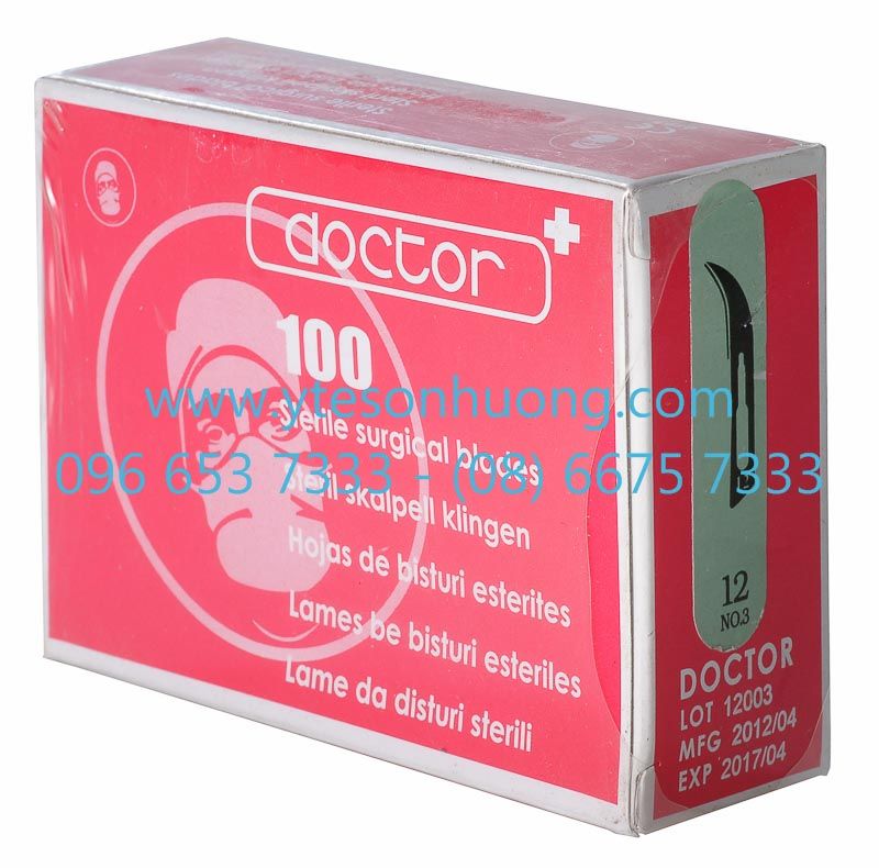 Lưỡi dao mổ Doctor số 12