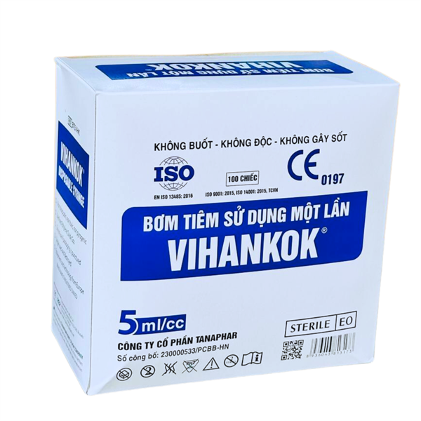 Bơm tiêm VIHANKOOK (Tanaphar) 5cc