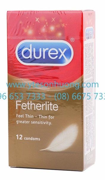 Bao cao su Durex Fetherlite (12 bao)